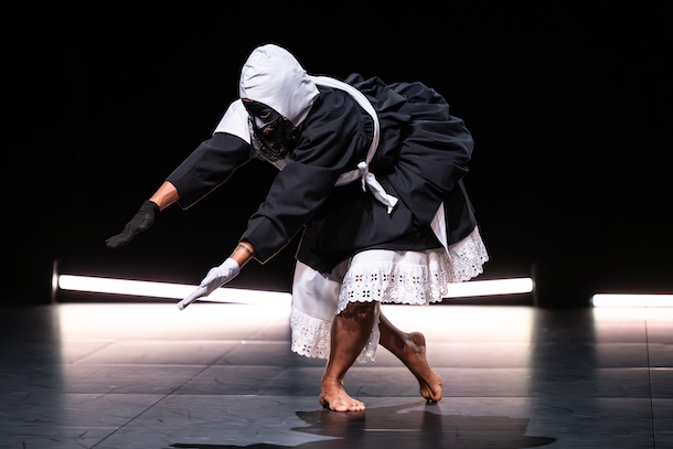 "Derrière Vaval, pleurs, cornes et fwèt" de Thomas Lebrun © Frederic Iovino