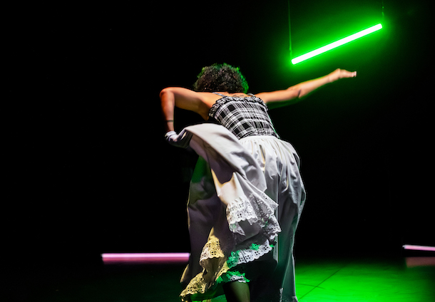 "Derrière Vaval, pleurs, cornes et fwèt" de Thomas Lebrun © Frederic Iovino