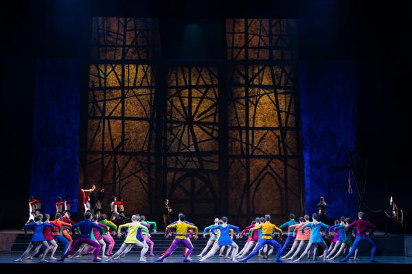 Amandine Albisson et Hugo Marchand /OnP - "Notre Dame de Paris" de Roland Petit © Yonathan Kellerman / OnP- "Notre Dame de Paris" de Roland Petit © Yonathan Kellerman-OnP